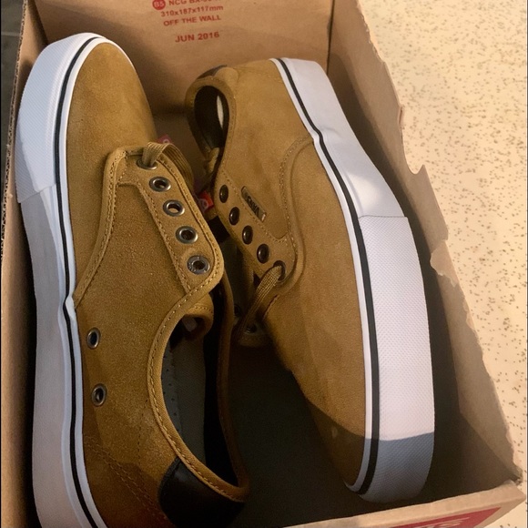 Vans Chima Ferguson Pro Carhartt Brown W9 M7.5 NWT - Picture 6 of 6